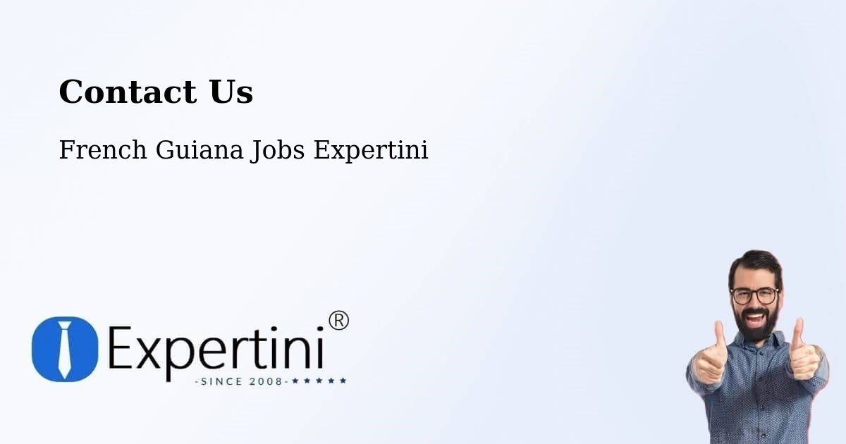 Contact Us - French Guiana Jobs Expertini